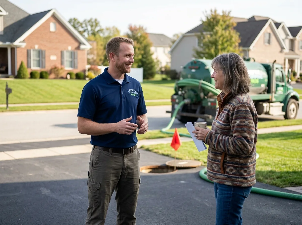 Septic Tank Cleaning in Flag Pond, TN