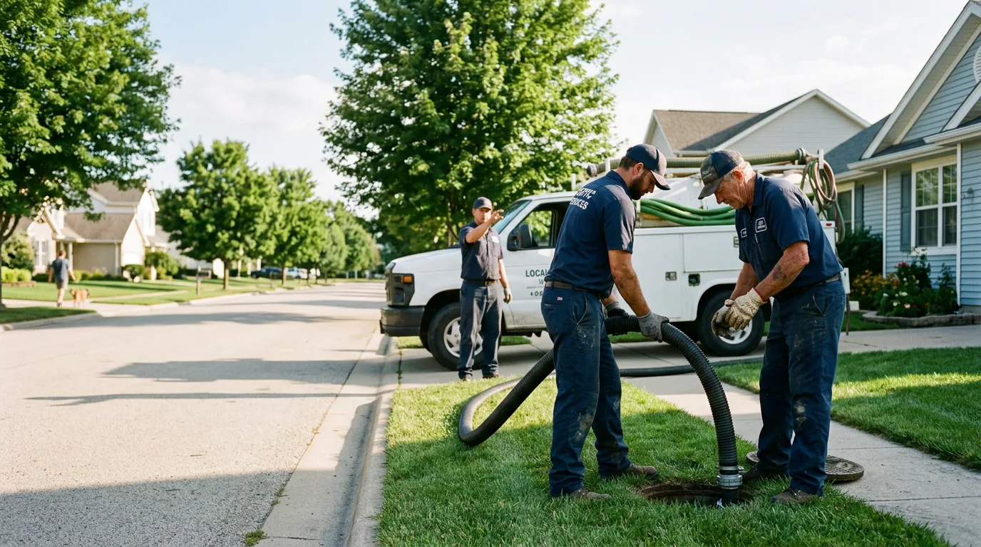 Septic Tank Cleaning in Flag Pond, TN